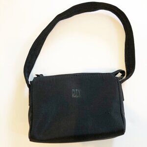 DKNY City Mini Black Shoulder Bag Purse Y2K Minimalist